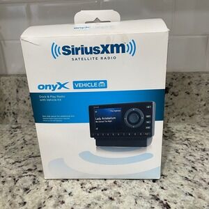 SiriusXM Onyx XDNX1V1 Dock & Play Radio with Vehicle Kit Satellite Radio NOB-